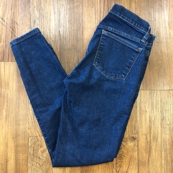 𝅺j. Crew Toothpick 8” Rise Jeans Size 27 - Picture 14 of 14